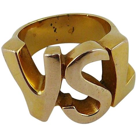 ysl ring mens|yves saint laurent ring.